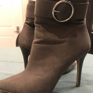 Grey Ankle Booties